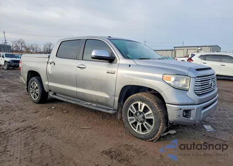 2014 Toyota Tundra Crewmax Platinum из США, поврежденный, VIN 5TFAW5F19EX364447